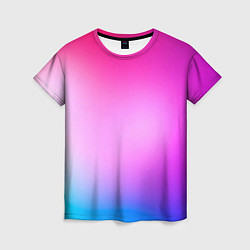 Женская футболка Colorful gradient