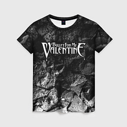 Футболка женская Bullet For My Valentine black graphite, цвет: 3D-принт