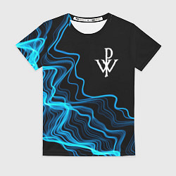 Женская футболка Powerwolf sound wave