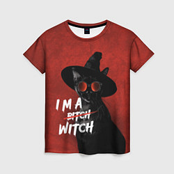 Футболка женская I am witch, цвет: 3D-принт