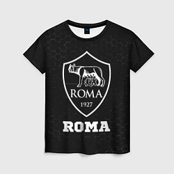 Футболка женская Roma sport на темном фоне, цвет: 3D-принт