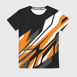 Футболка женская Corner lines, цвет: 3D-принт