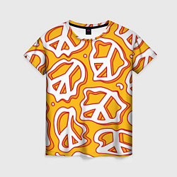 Женская футболка Pattern peace