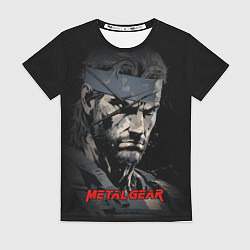 Футболка женская Metal gear Venom Snake, цвет: 3D-принт