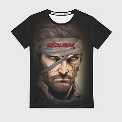 Футболка женская Metal gear Venom Snake, цвет: 3D-принт