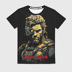 Футболка женская Веном Снейк Metal gear game, цвет: 3D-принт