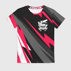 Футболка женская Tokyo Ghoul electro lines, цвет: 3D-принт