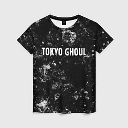 Футболка женская Tokyo Ghoul black ice, цвет: 3D-принт