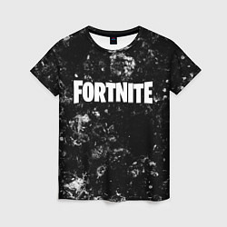 Женская футболка Fortnite black ice