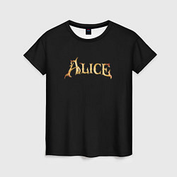 Женская футболка Alice american mcgee