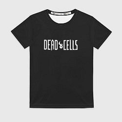 Женская футболка Dead Cells logo white