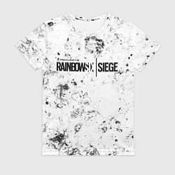 Футболка женская Rainbow Six dirty ice, цвет: 3D-принт