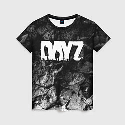 Женская футболка DayZ black graphite