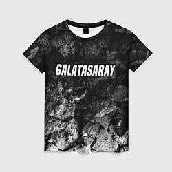 Футболка женская Galatasaray black graphite, цвет: 3D-принт