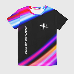 Женская футболка Dead by Daylight speed game lights