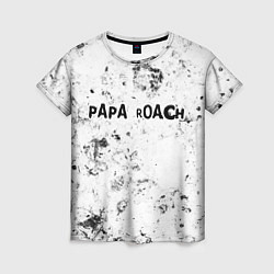 Футболка женская Papa Roach dirty ice, цвет: 3D-принт