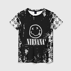 Футболка женская Nirvana teddy, цвет: 3D-принт