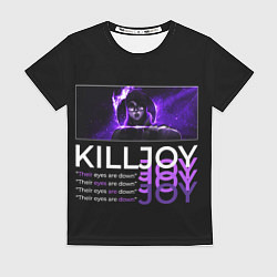 Футболка женская Killjoy Valorant, цвет: 3D-принт