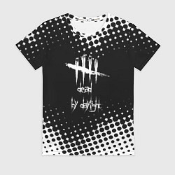 Женская футболка Dead by daylight geometry