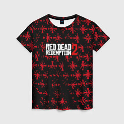 Женская футболка Red dead redemption x farcry pattern
