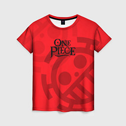 Футболка женская One Piece Luffy Monkey D, цвет: 3D-принт