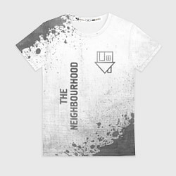 Футболка женская The Neighbourhood - white gradient вертикально, цвет: 3D-принт