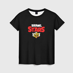 Футболка женская Brawl stars logo red, цвет: 3D-принт