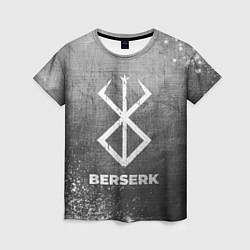 Футболка женская Berserk - grey gradient, цвет: 3D-принт