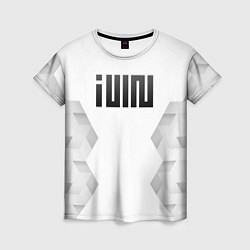 Футболка женская Gidle white poly, цвет: 3D-принт