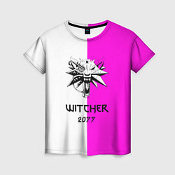 Футболка женская The Witcher line, цвет: 3D-принт