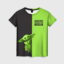 Женская футболка Child Grogu