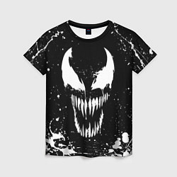 Футболка женская Venom logo, цвет: 3D-принт