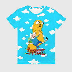 Футболка женская Время приключений, цвет: 3D-принт