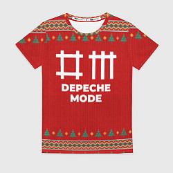 Футболка женская Depeche Mode new year, цвет: 3D-принт