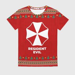 Футболка женская Resident Evil new year, цвет: 3D-принт