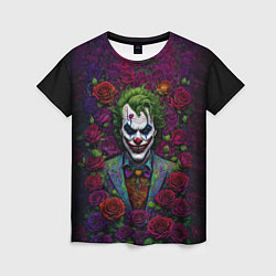 Футболка женская Joker - roses, цвет: 3D-принт