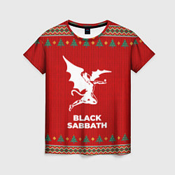 Футболка женская Black Sabbath new year, цвет: 3D-принт