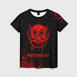 Футболка женская Motorhead - red gradient, цвет: 3D-принт