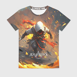 Футболка женская Assassins Creed, цвет: 3D-принт