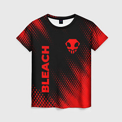 Футболка женская Bleach - red gradient вертикально, цвет: 3D-принт