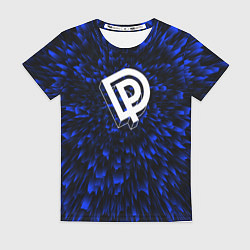 Футболка женская Deep Purple blue energy, цвет: 3D-принт