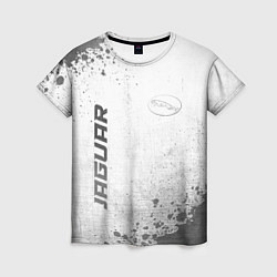 Футболка женская Jaguar - white gradient вертикально, цвет: 3D-принт