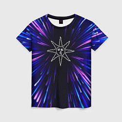 Футболка женская Dark Souls neon energy, цвет: 3D-принт