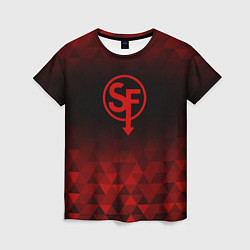 Футболка женская Sally Face red poly, цвет: 3D-принт