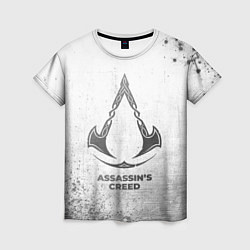 Футболка женская Assassins Creed - white gradient, цвет: 3D-принт