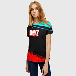 Футболка женская Dayz neon color, цвет: 3D-принт — фото 2