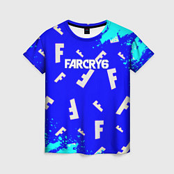 Футболка женская Farcry 6 pattern, цвет: 3D-принт