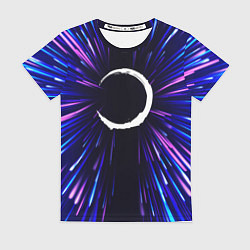 Футболка женская Demon Slayer neon energy, цвет: 3D-принт