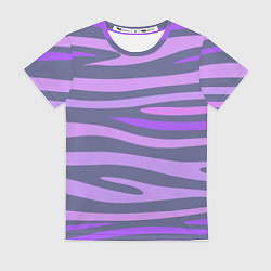 Женская футболка Лавандовые волны