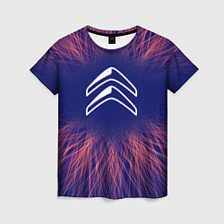 Футболка женская Citroen red energy, цвет: 3D-принт